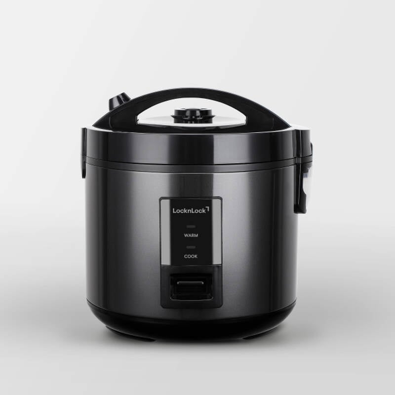 Nồi cơm điện LocknLock Daily rice cooker EJR472BLK dung t&iacute;ch 1.8L - M&agrave;u đen, , large image number null
